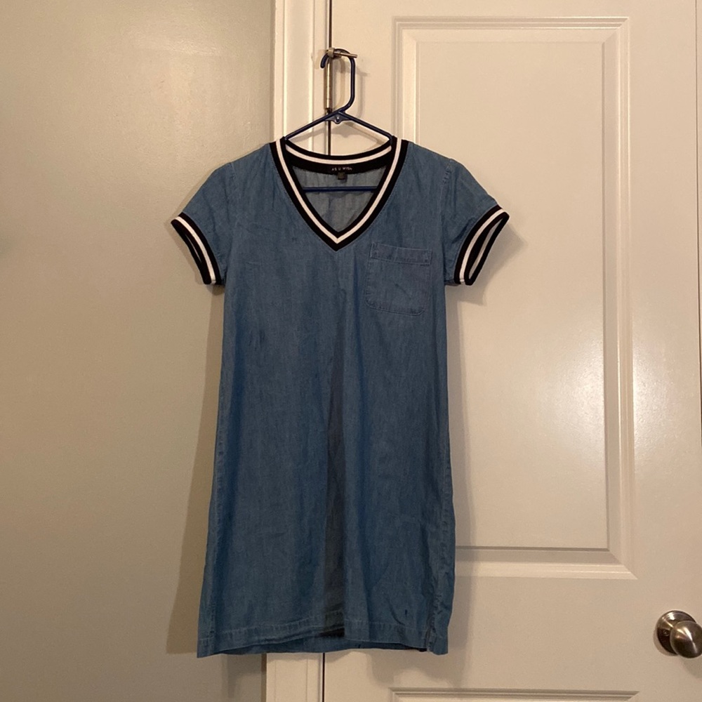 denim dress